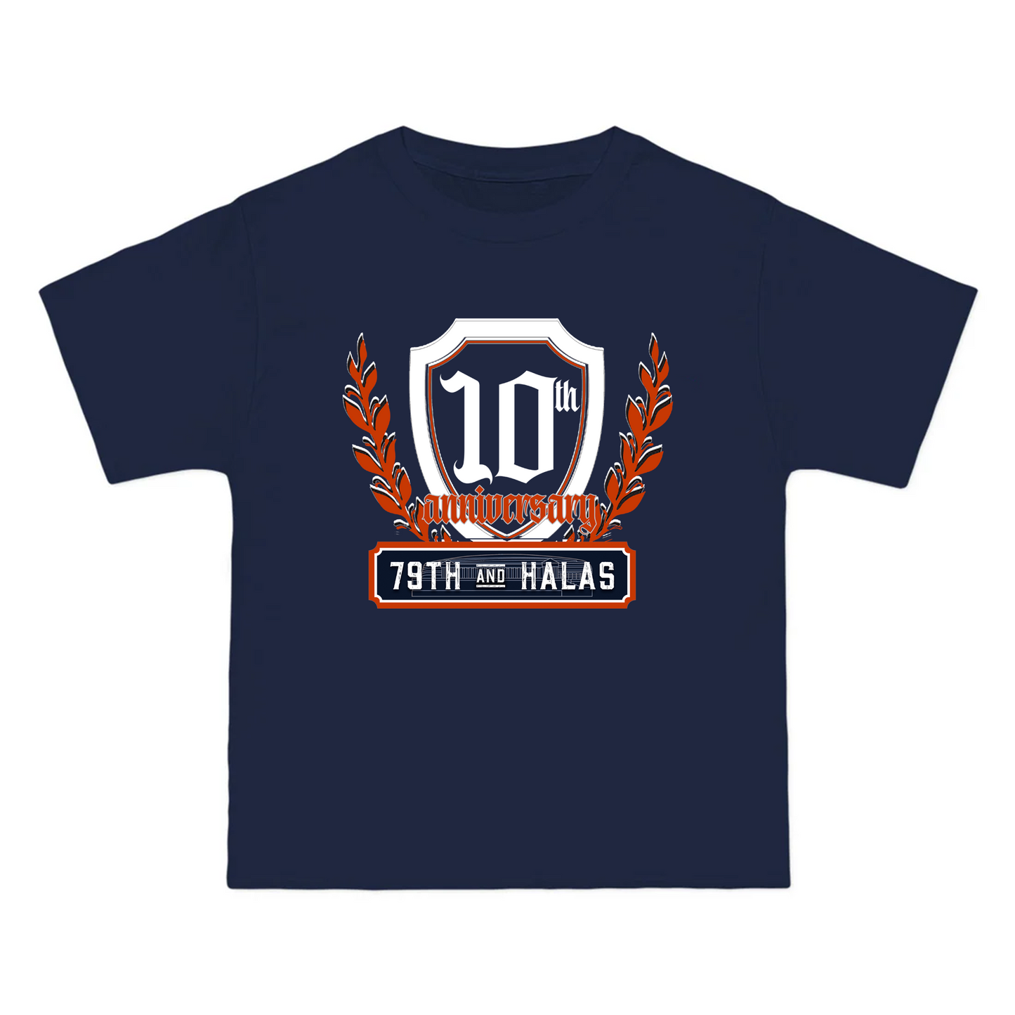 79th & Halas 10th Anniversary Tee